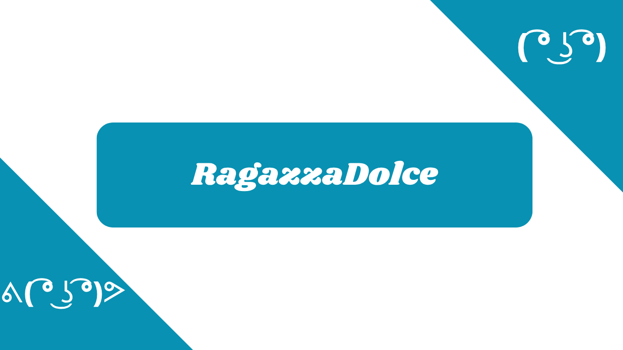 RagazzaDolce in diversi font